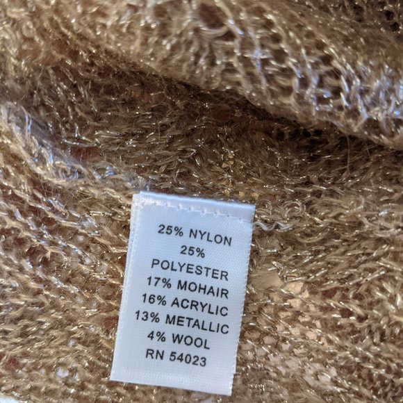 Banana Republic Gold Cream Silvery Sweater - Picture 5 of 5